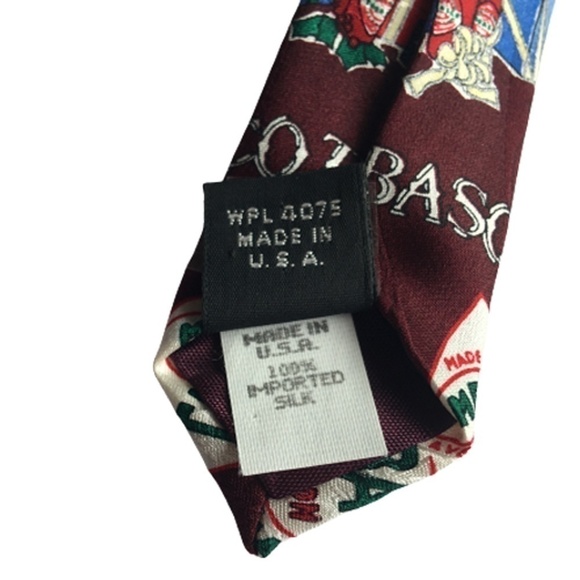 TABASCO Novelty Neckties Ties 100% Silk Made USA Lot 7 Graphic Hot Sauce Vintage - Picture 11 of 15